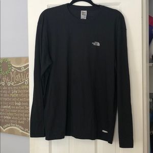 The North Face long sleeve black tee